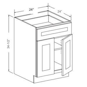 [COLOR] RTA 24" Base Cabinet B24