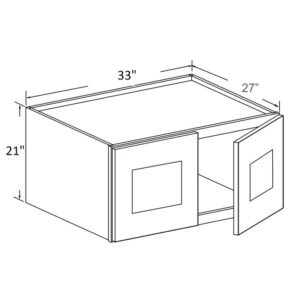 [COLOR] RTA REFRIGERATOR 27D - DOUBLE DOOR - W332127 