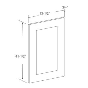 [COLOR] RTA Dummy Pantry Upper Door Panel - PDDU27-C