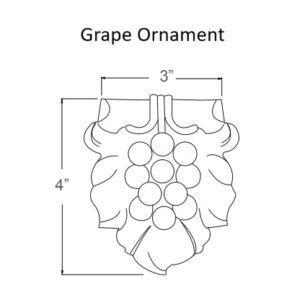 [COLOR] RTA GRAPE ORNAMENT SGO
