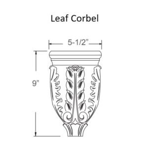 [COLOR] RTA LEAF CORBEL LC9