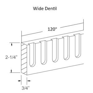 [COLOR] RTA WIDE DENTIL MOLDING WDM10
