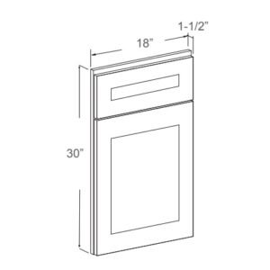[COLOR] RTA DUMMY DOOR & DUMMY DRAWER (On a Faceframe) B18F